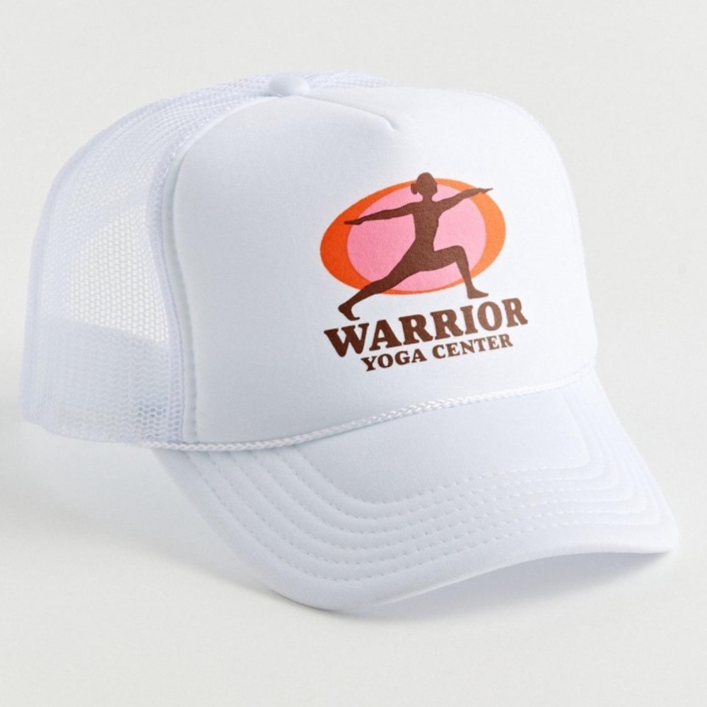 Classic Warrior Yoga Center Trucker Hat